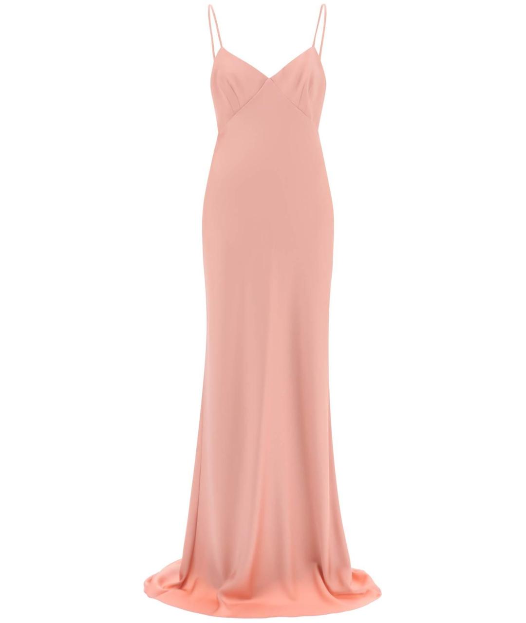MAX MARA Розовое вечернее платье, фото 1