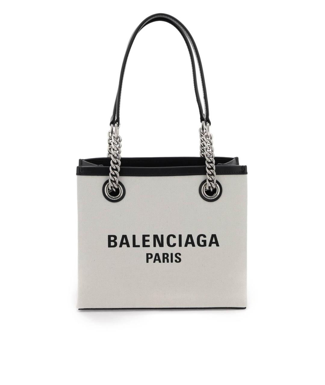 BALENCIAGA Белая сумка тоут, фото 1