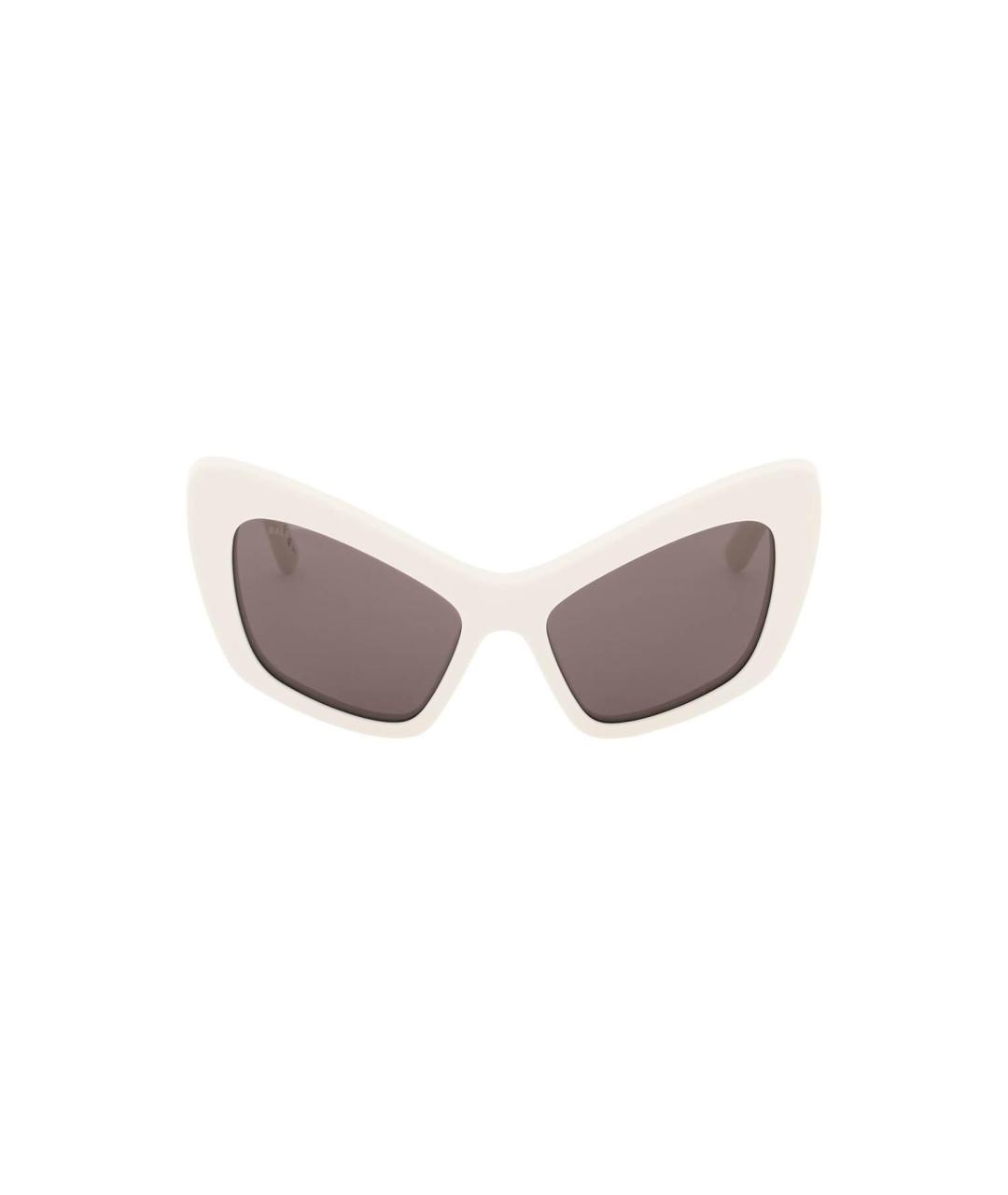 BALENCIAGA Белые солнцезащитные очки, фото 2