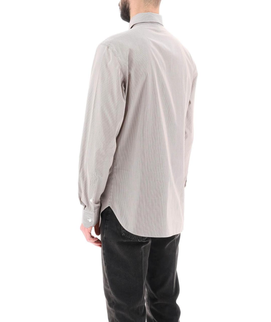 FENDI Мульти хлопковая кэжуал рубашка, фото 5