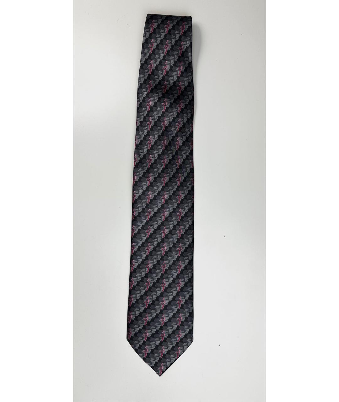ZILLI Серый шелковый галстук, фото 6