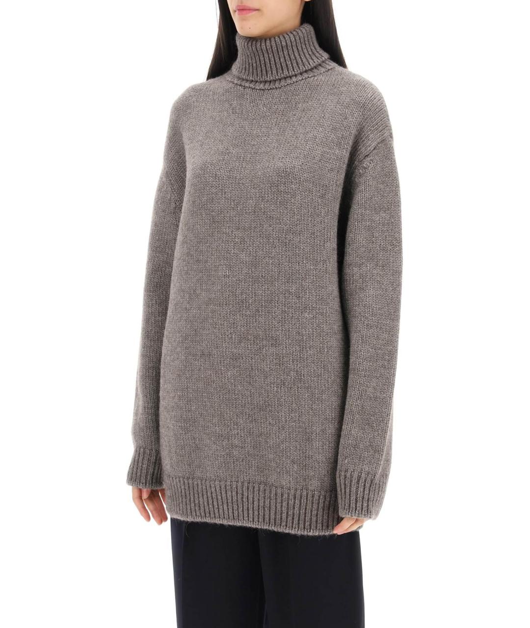 THE ROW Серый шерстяной джемпер / свитер, фото 6