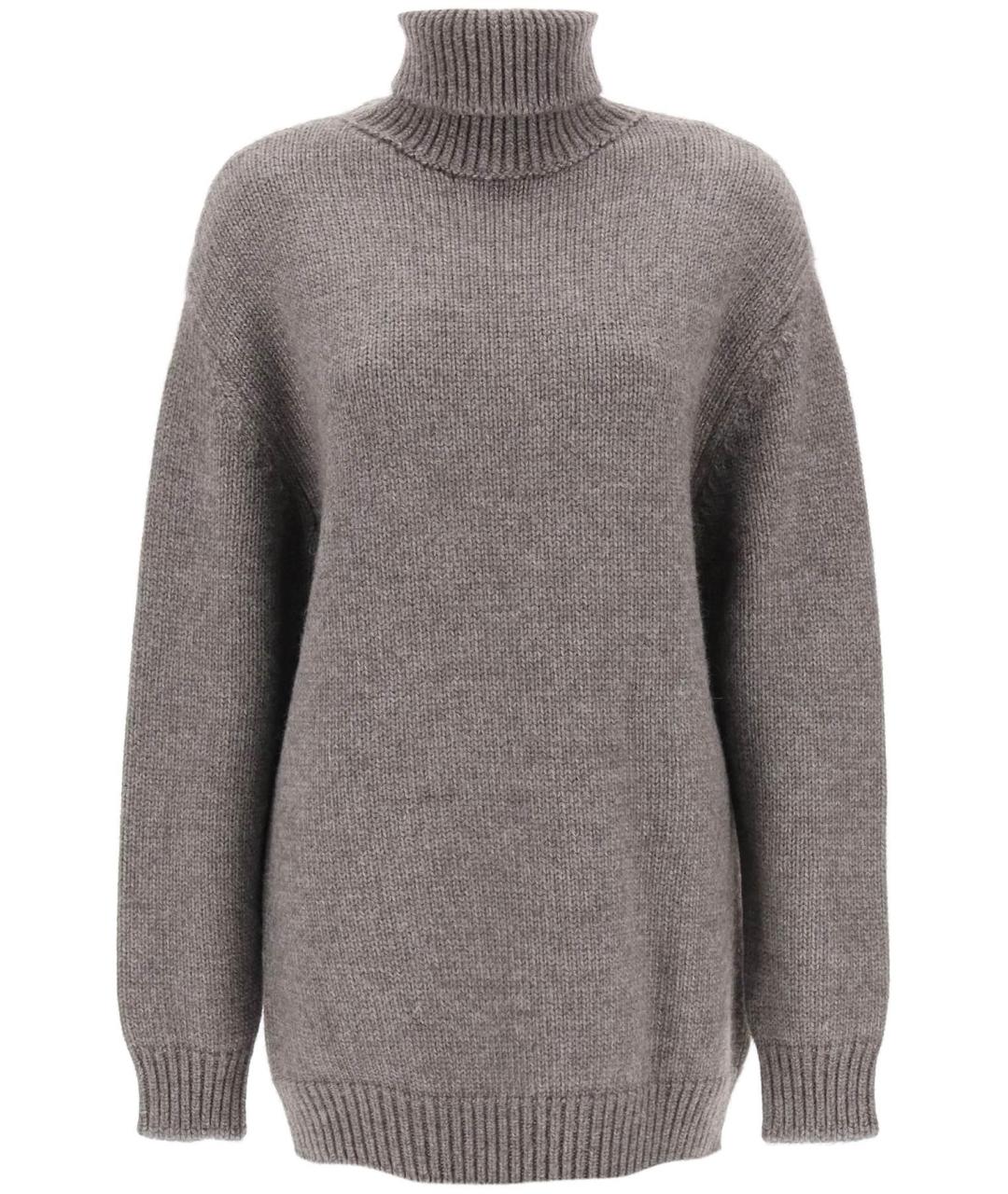 THE ROW Серый шерстяной джемпер / свитер, фото 2