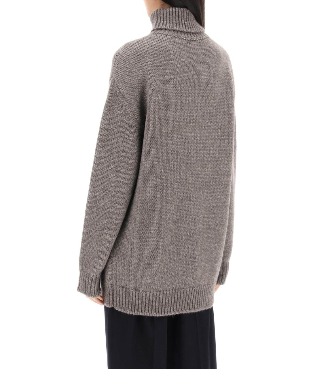THE ROW Серый шерстяной джемпер / свитер, фото 5