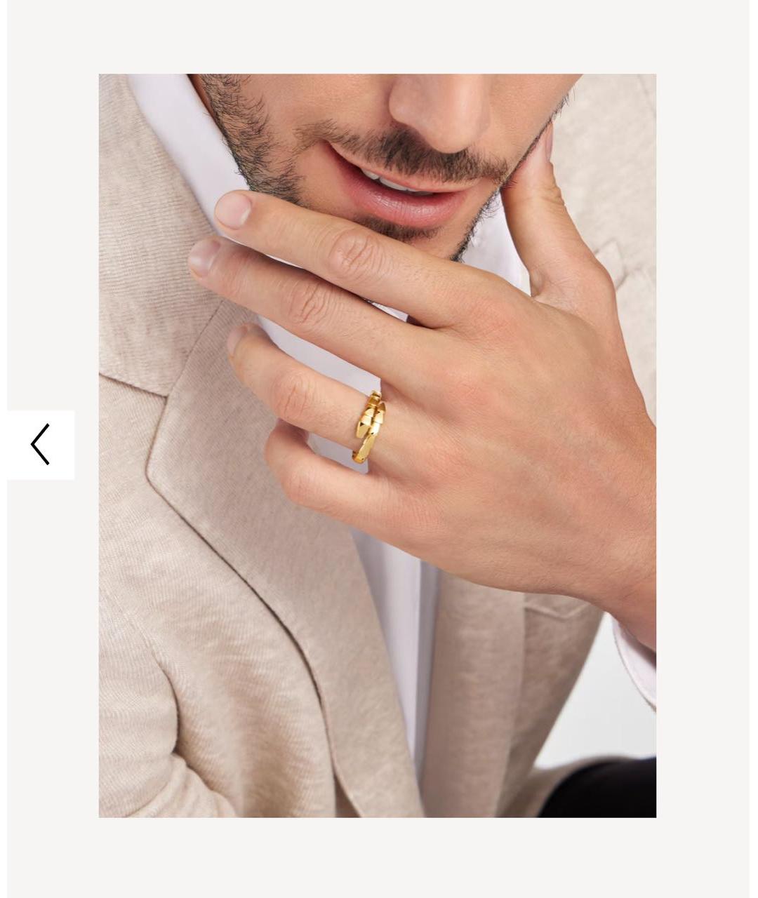 BVLGARI Золотое кольцо из желтого золота, фото 4