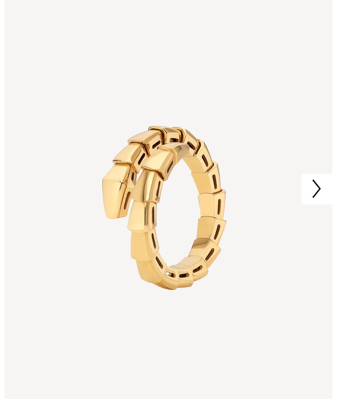 BVLGARI Золотое кольцо из желтого золота, фото 8