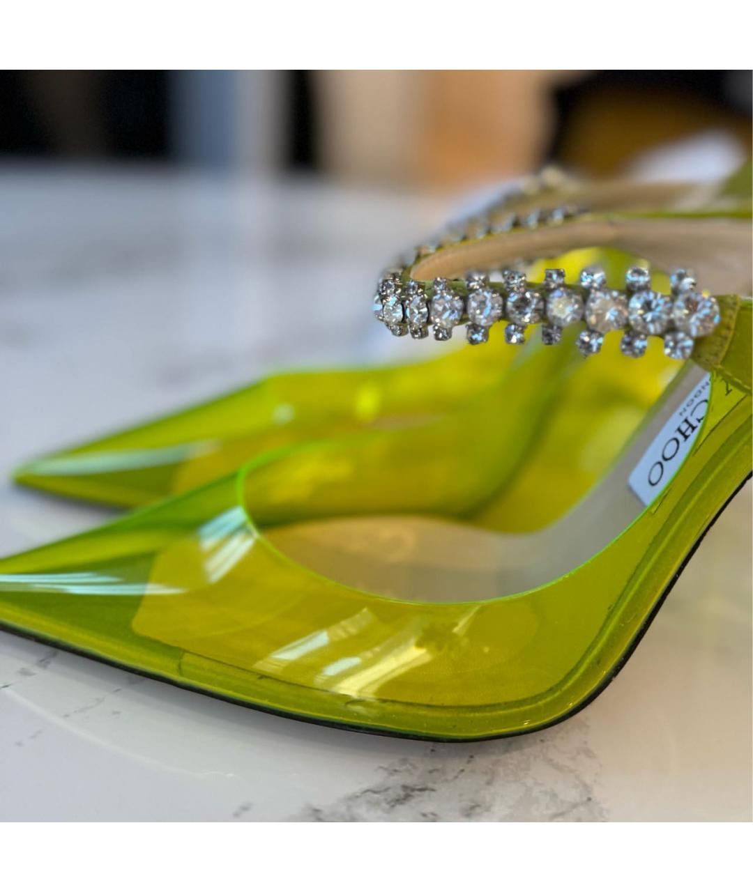JIMMY CHOO Желтые мюли для женщин – купить онлайн с доставкой