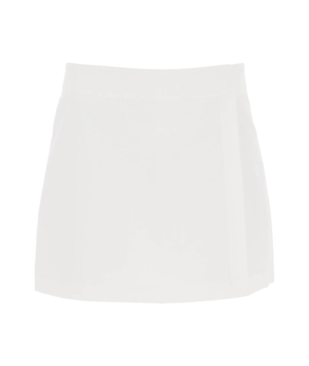 CHLOE Белая хлопковая юбка мини, фото 2
