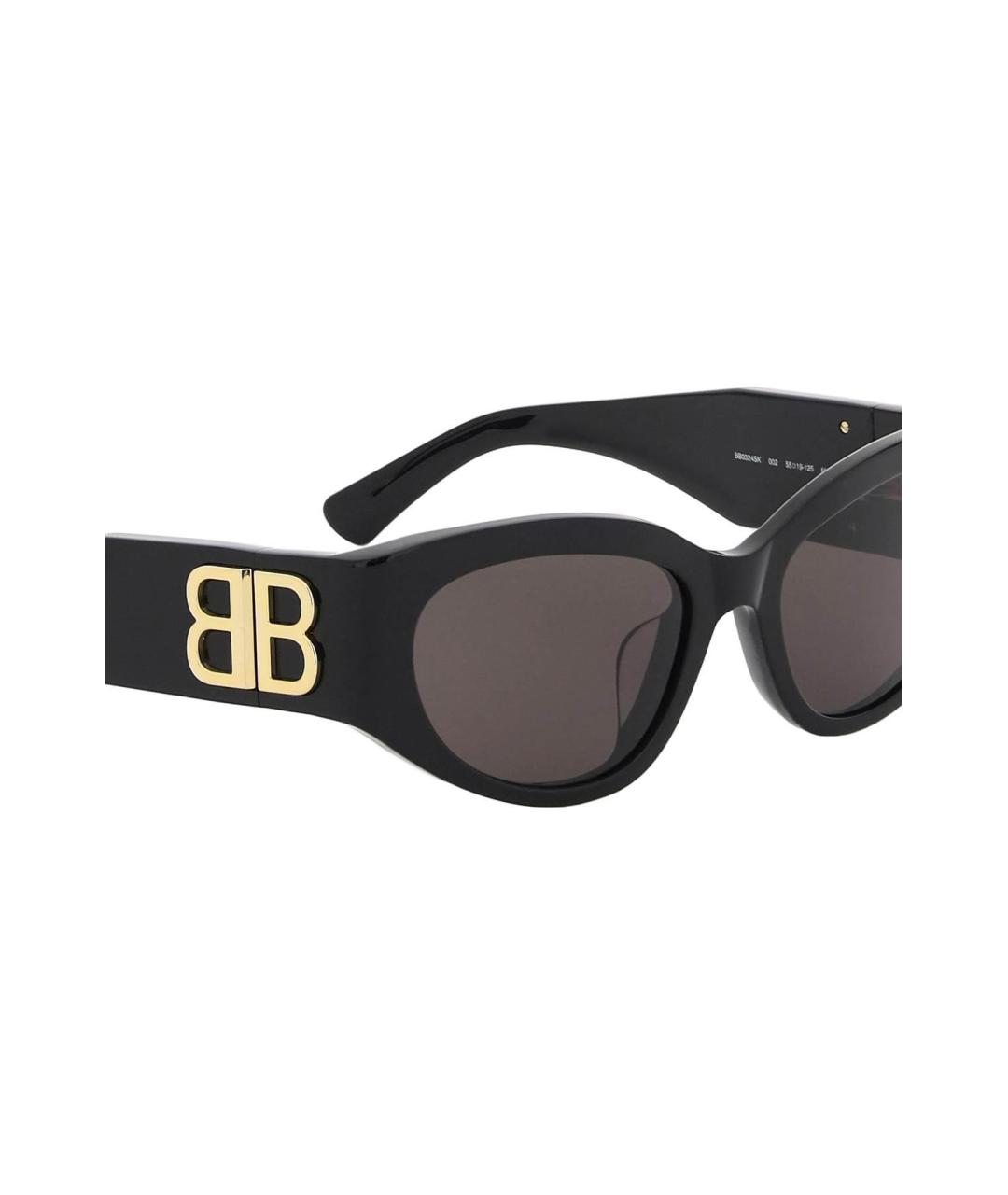 BALENCIAGA Черные солнцезащитные очки, фото 4