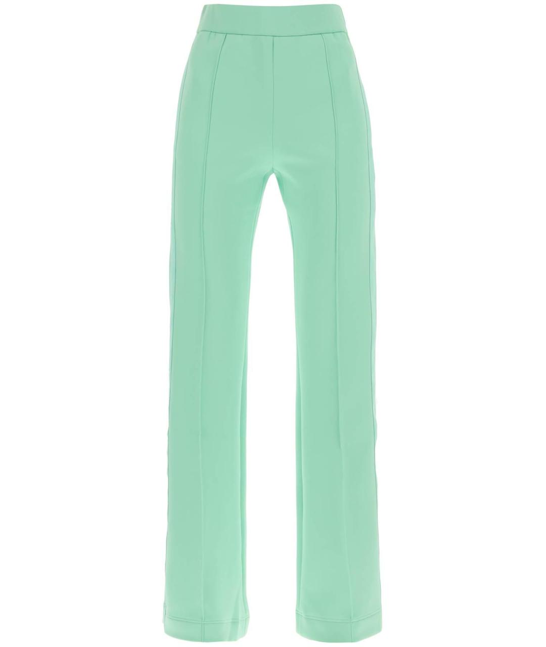 FENDI Зеленые прямые брюки, фото 2