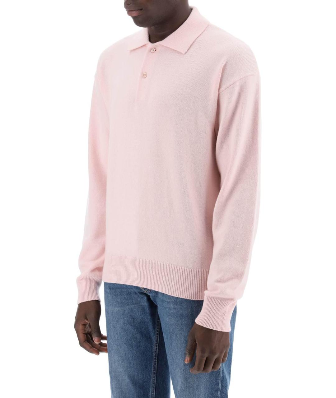 THE ROW Розовый кашемировый джемпер / свитер, фото 6