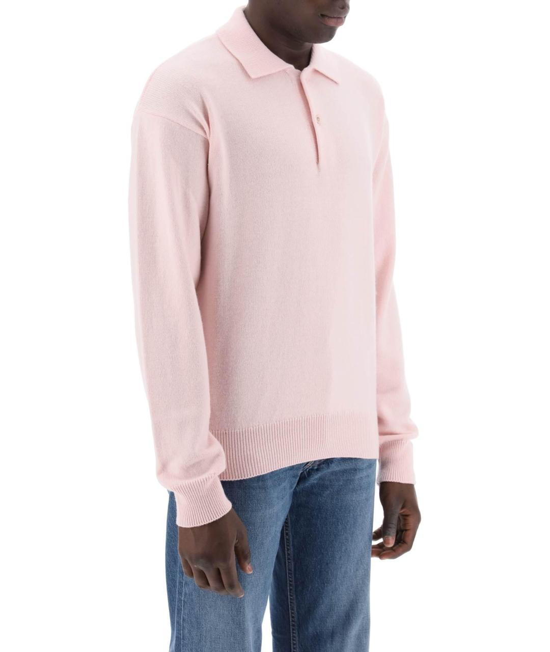 THE ROW Розовый кашемировый джемпер / свитер, фото 4