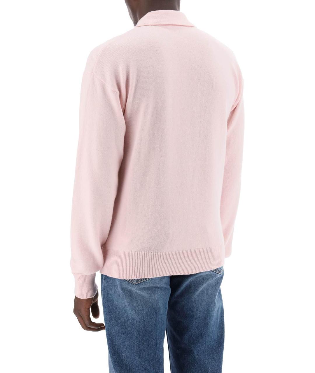 THE ROW Розовый кашемировый джемпер / свитер, фото 5