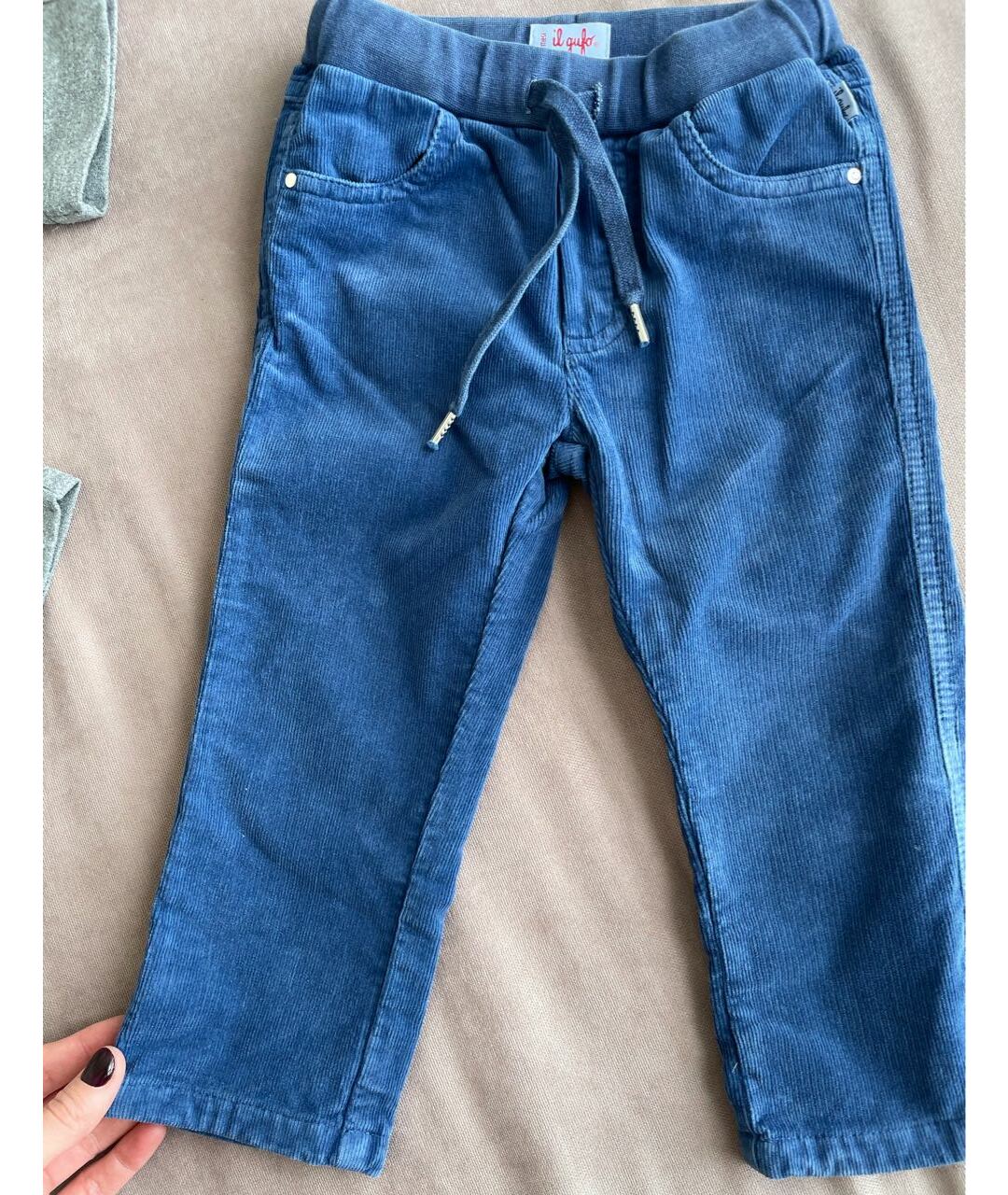 IL GUFO Синие брюки и шорты, фото 7