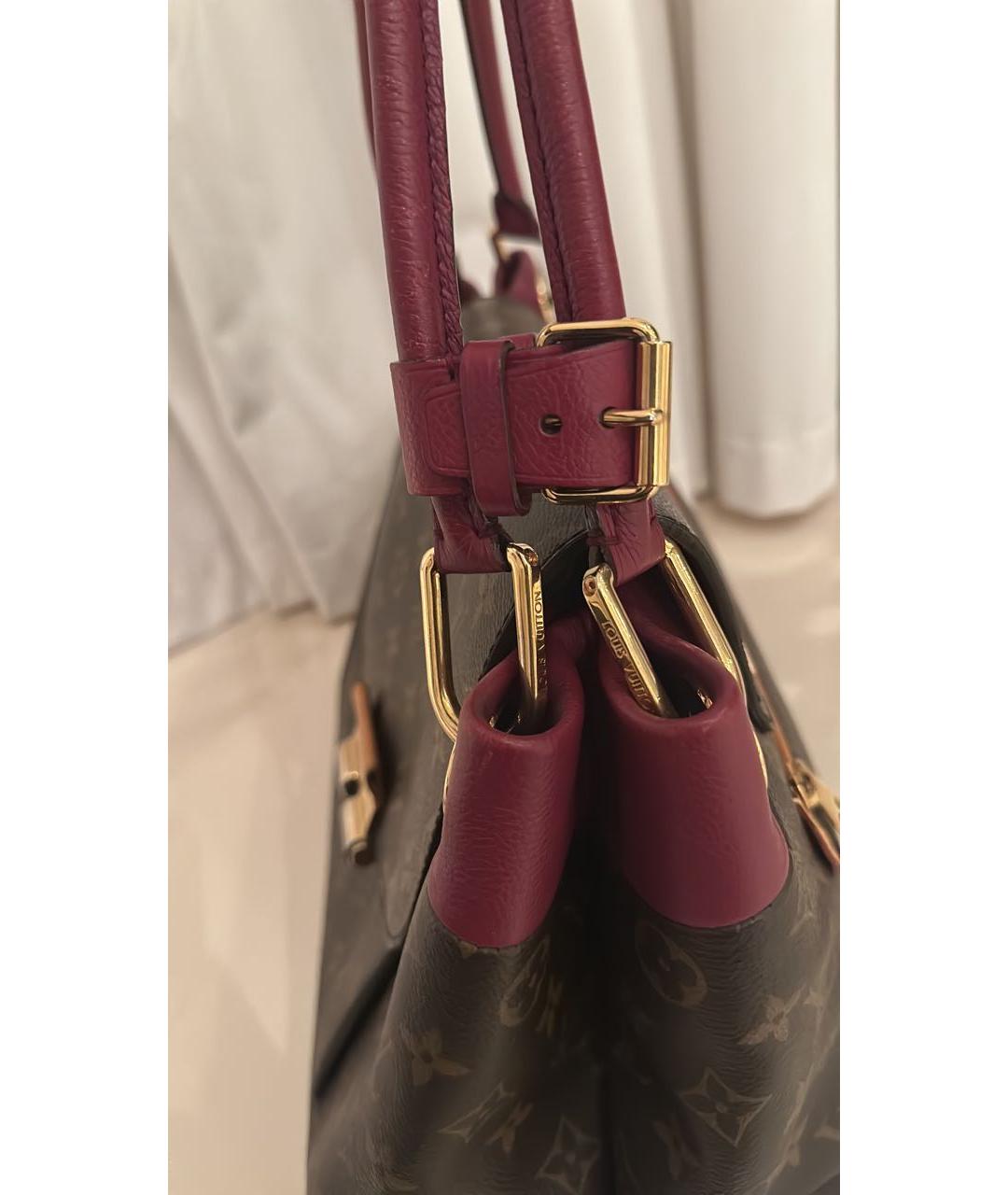 LOUIS VUITTON PRE-OWNED Фиолетовая сумка с короткими ручками, фото 2