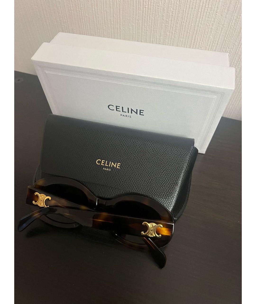 CELINE PRE-OWNED Пластиковые солнцезащитные очки, фото 4
