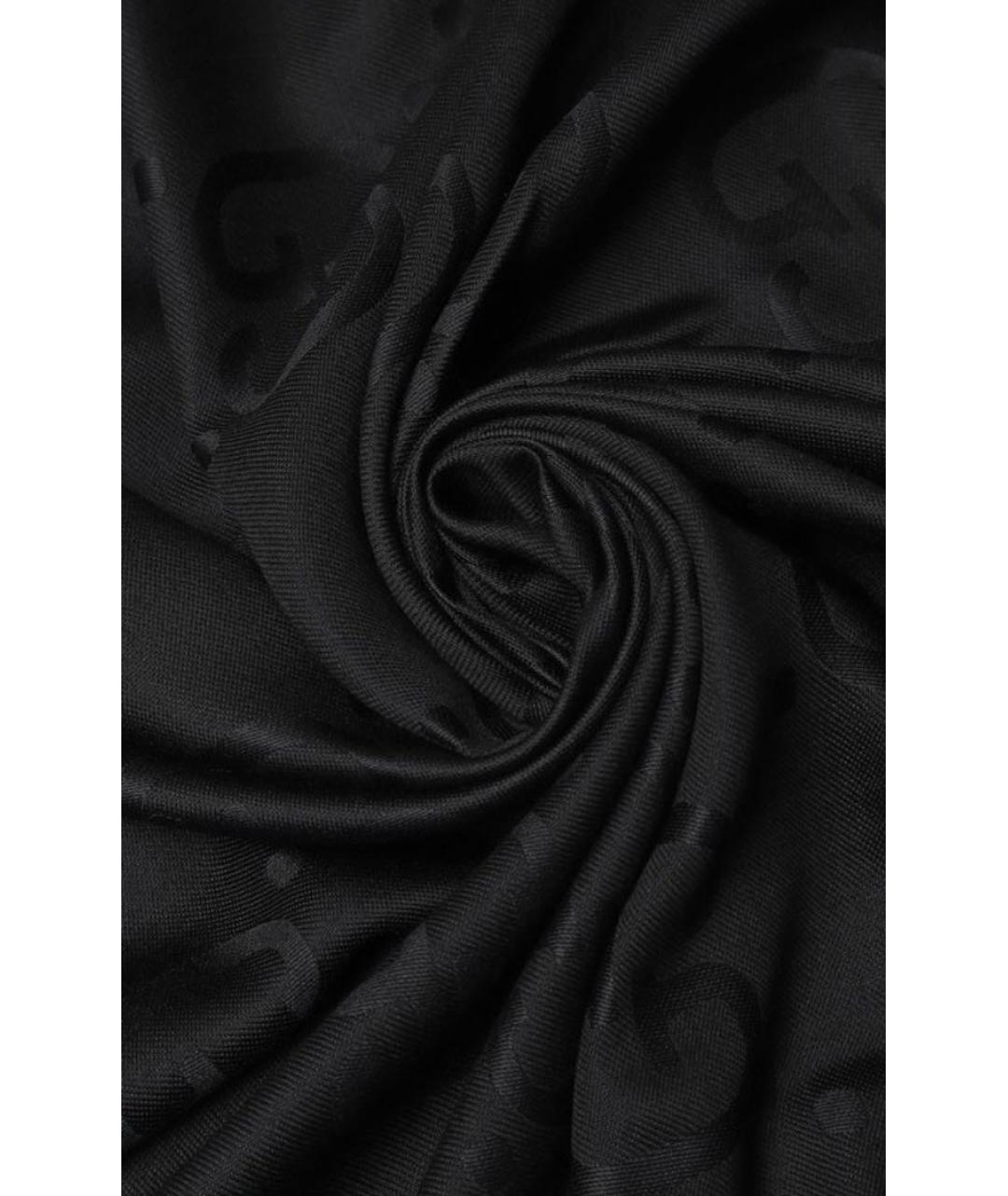 GUCCI Черный платок, фото 2