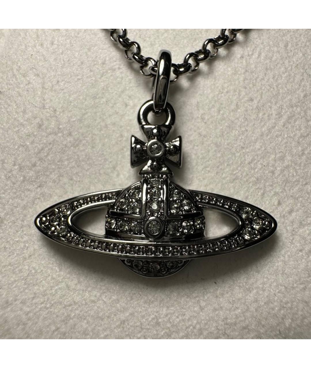 VIVIENNE WESTWOOD Серебряная латунная подвеска, фото 2