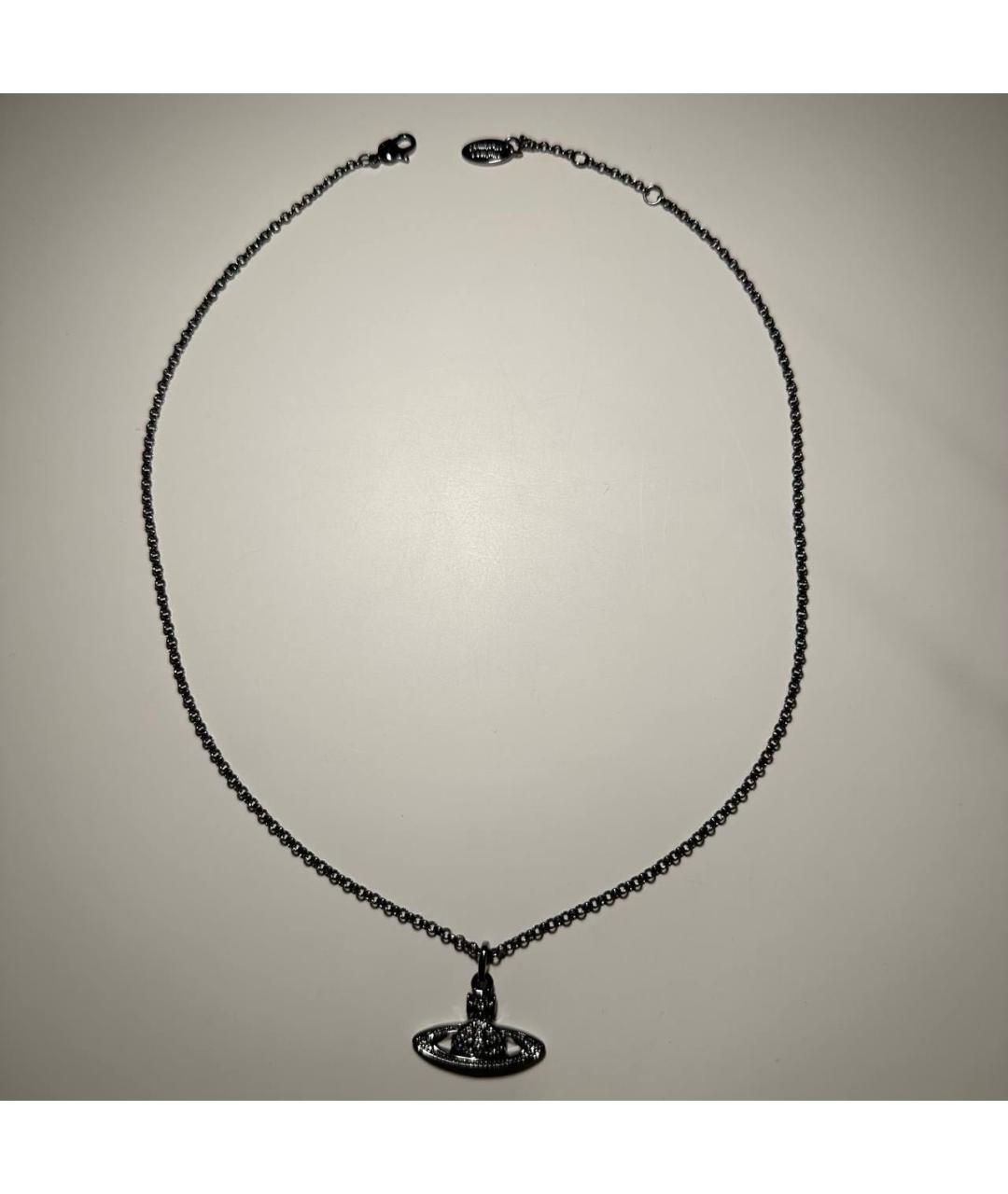 VIVIENNE WESTWOOD Серебряная латунная подвеска, фото 6