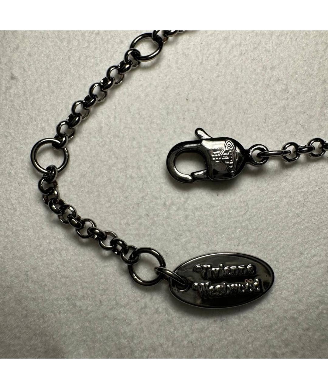 VIVIENNE WESTWOOD Серебряная латунная подвеска, фото 5