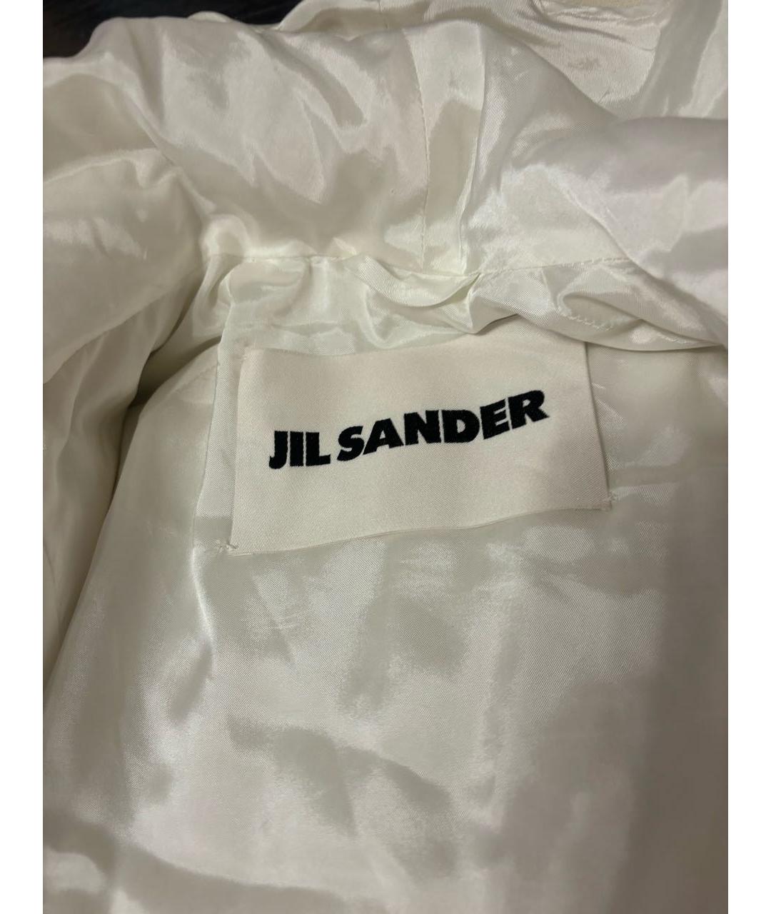 JIL SANDER Бежевый пуховик, фото 3