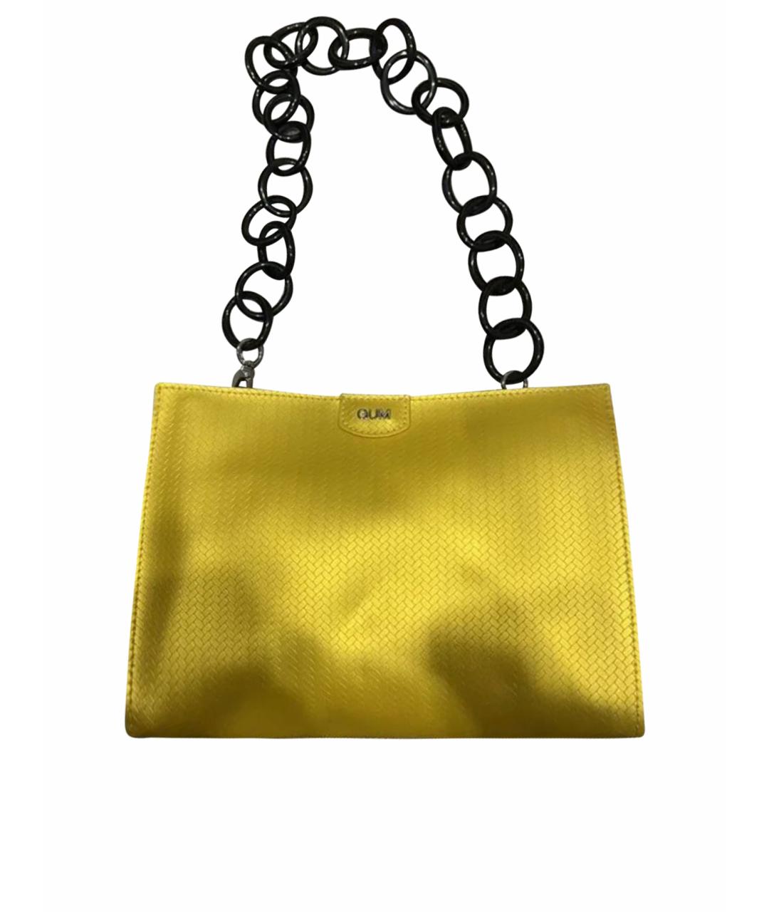 GUM Желтая сумка с короткими ручками, фото 1