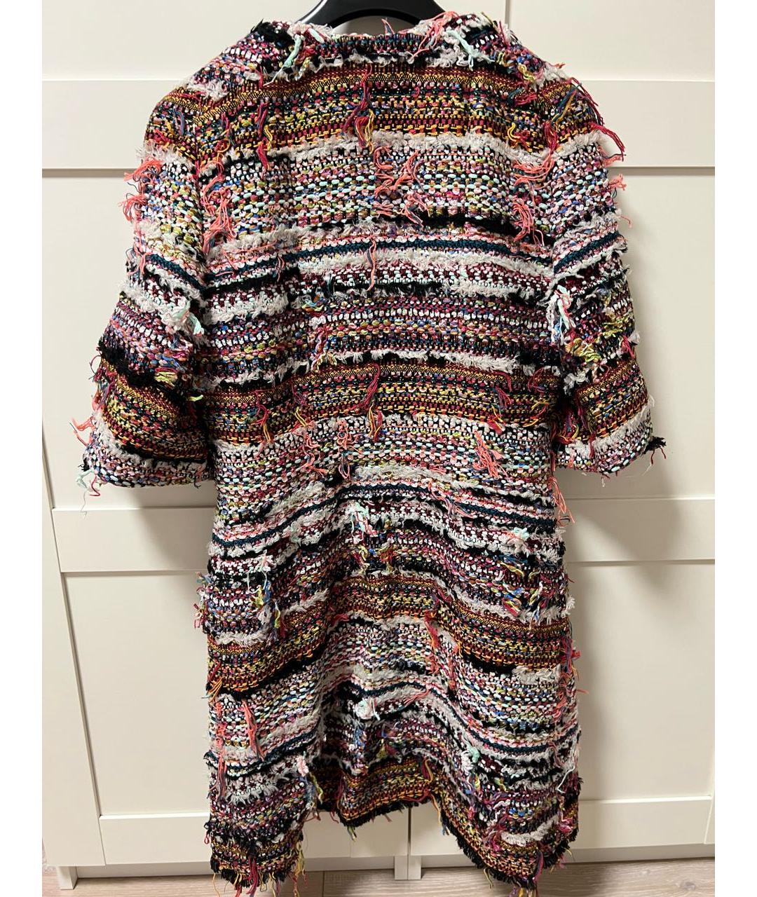 CHANEL Мульти твидовый жакет/пиджак, фото 2