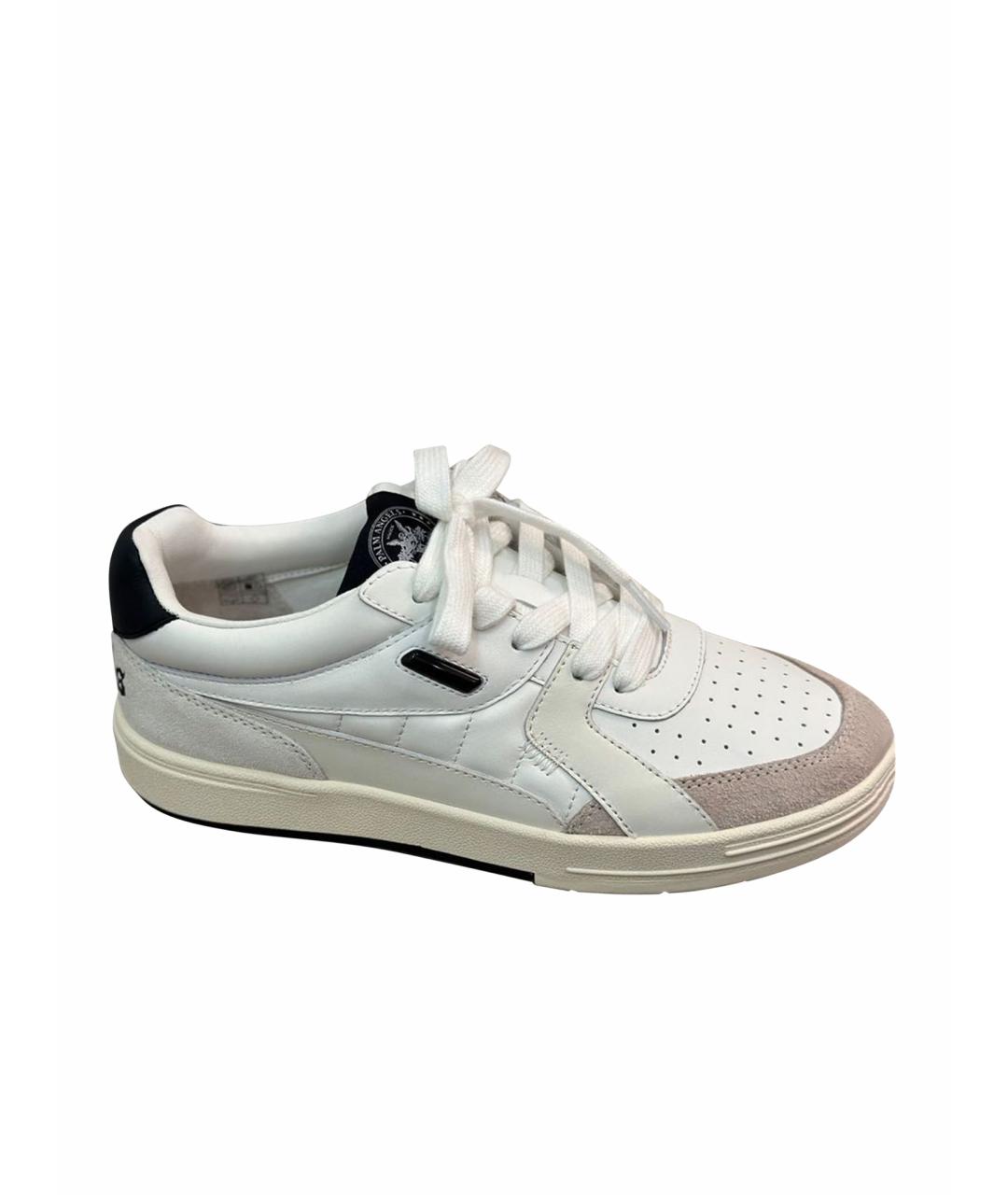 PALM ANGELS Белые низкие кроссовки / кеды, фото 1