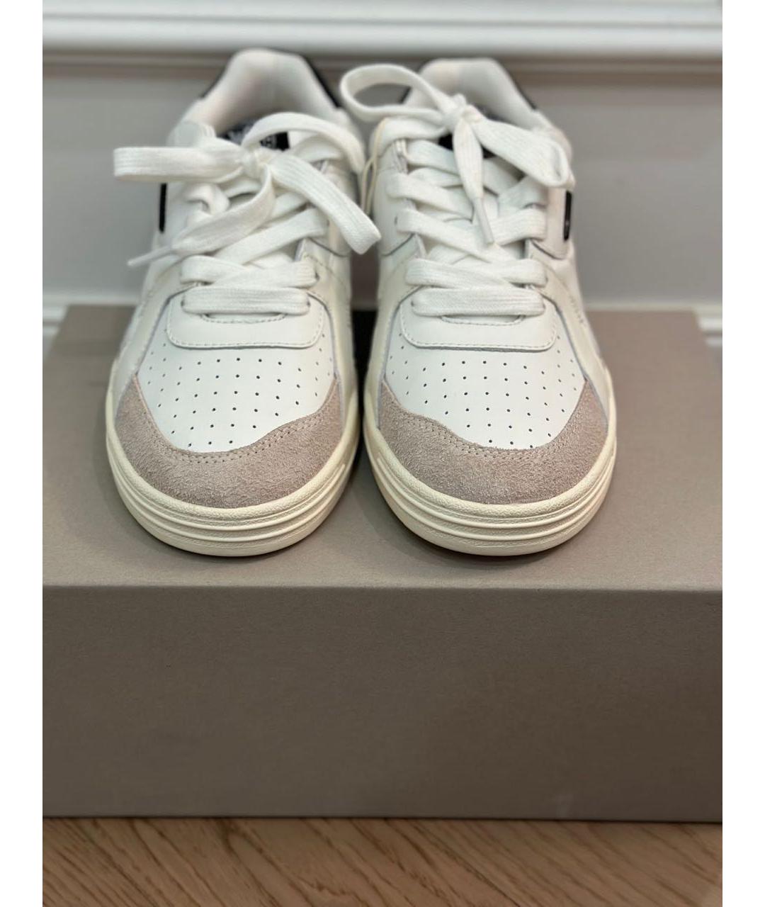PALM ANGELS Белые низкие кроссовки / кеды, фото 6