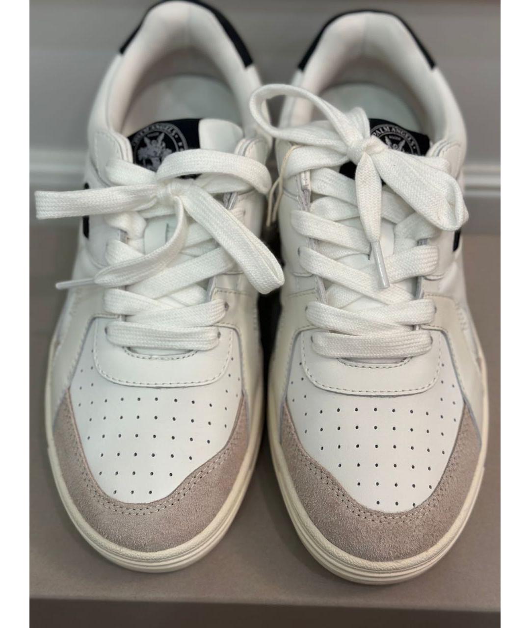 PALM ANGELS Белые низкие кроссовки / кеды, фото 7