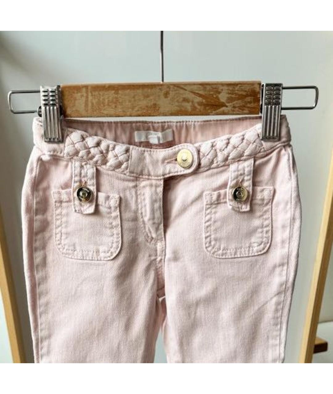 CHLOE Розовые деним джинсы, фото 3
