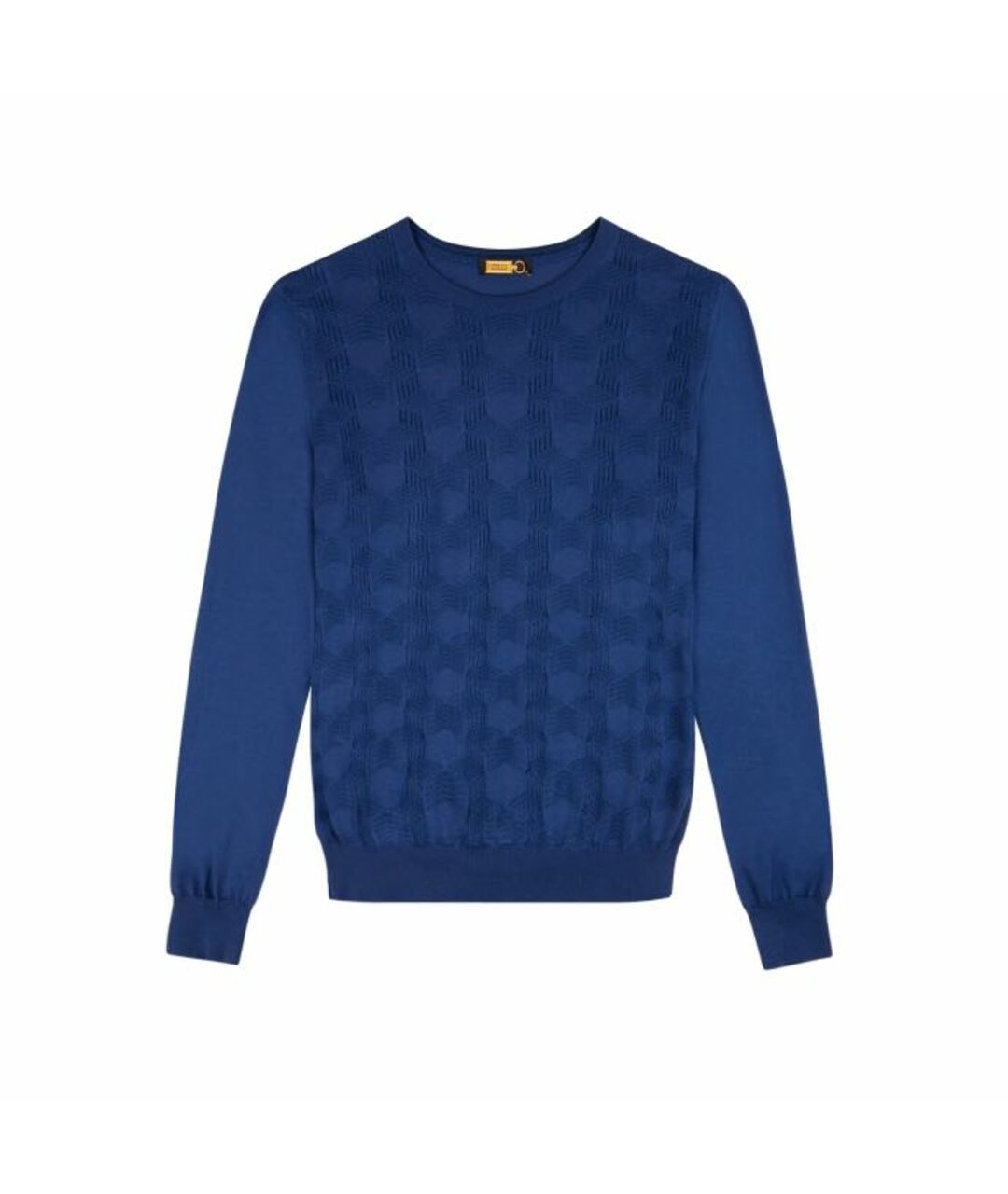 ZILLI Синий хлопковый джемпер / свитер, фото 1