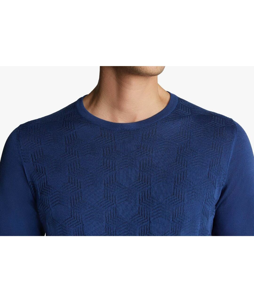 ZILLI Синий хлопковый джемпер / свитер, фото 2