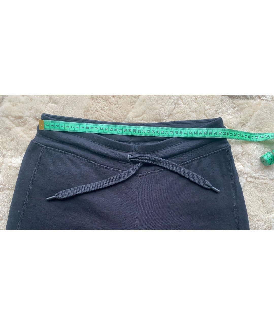 DKNY Черные хлопковые спортивные брюки и шорты, фото 6