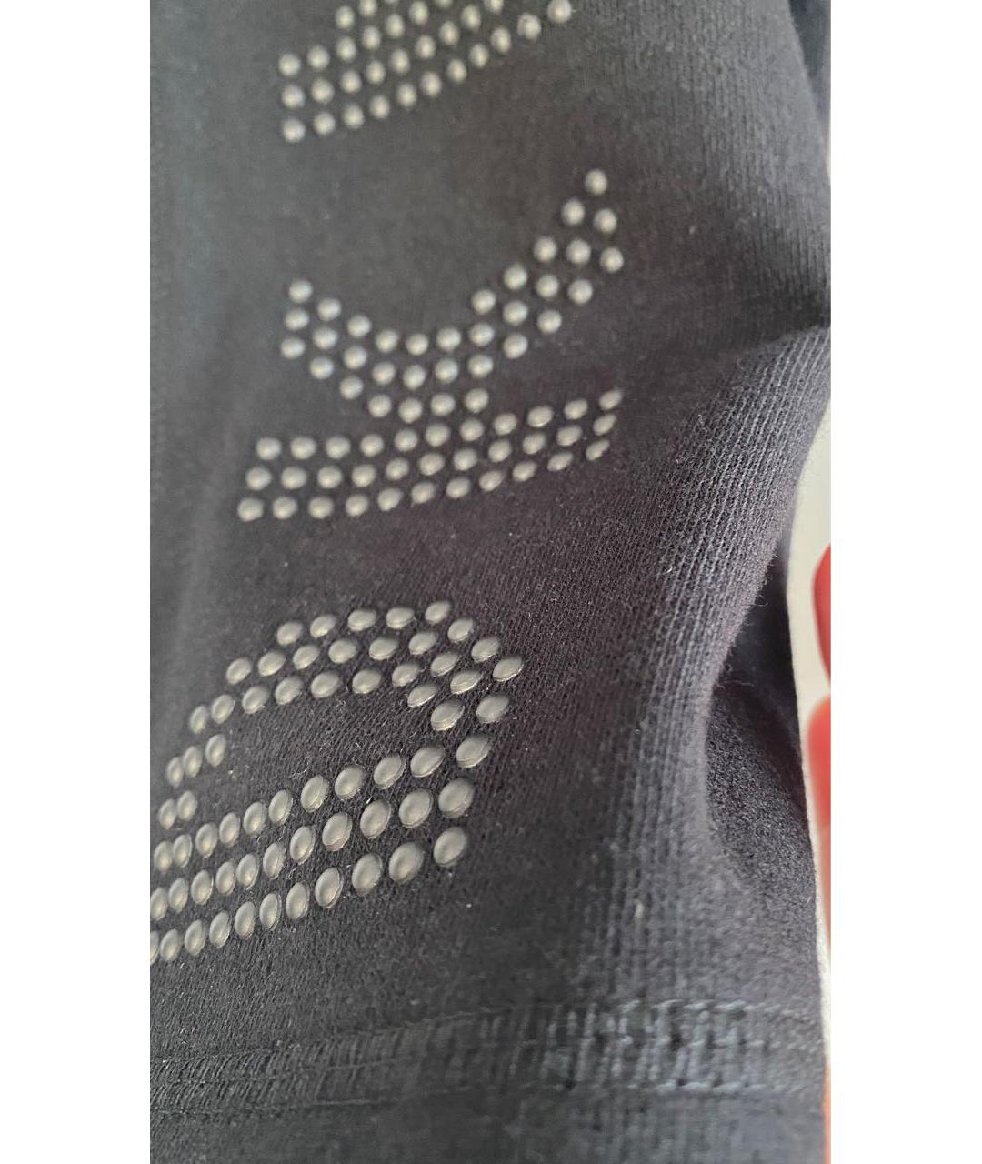 DKNY Черные хлопковые спортивные брюки и шорты, фото 5