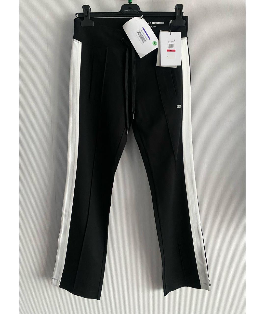 DKNY Черные вискозные спортивные брюки и шорты, фото 2