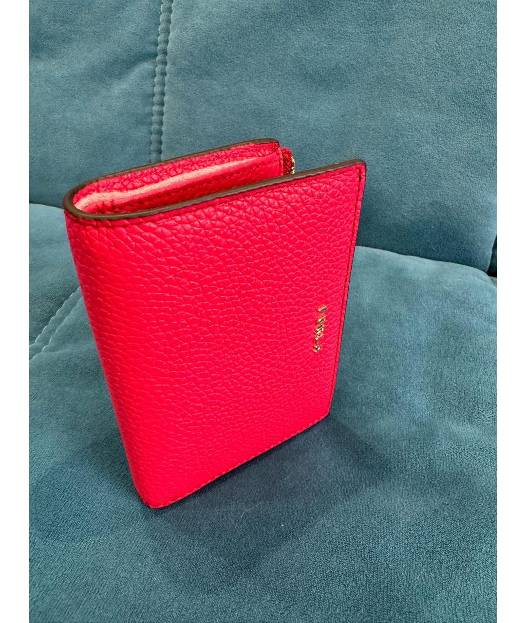 FURLA Красный кожаный кошелек, фото 2