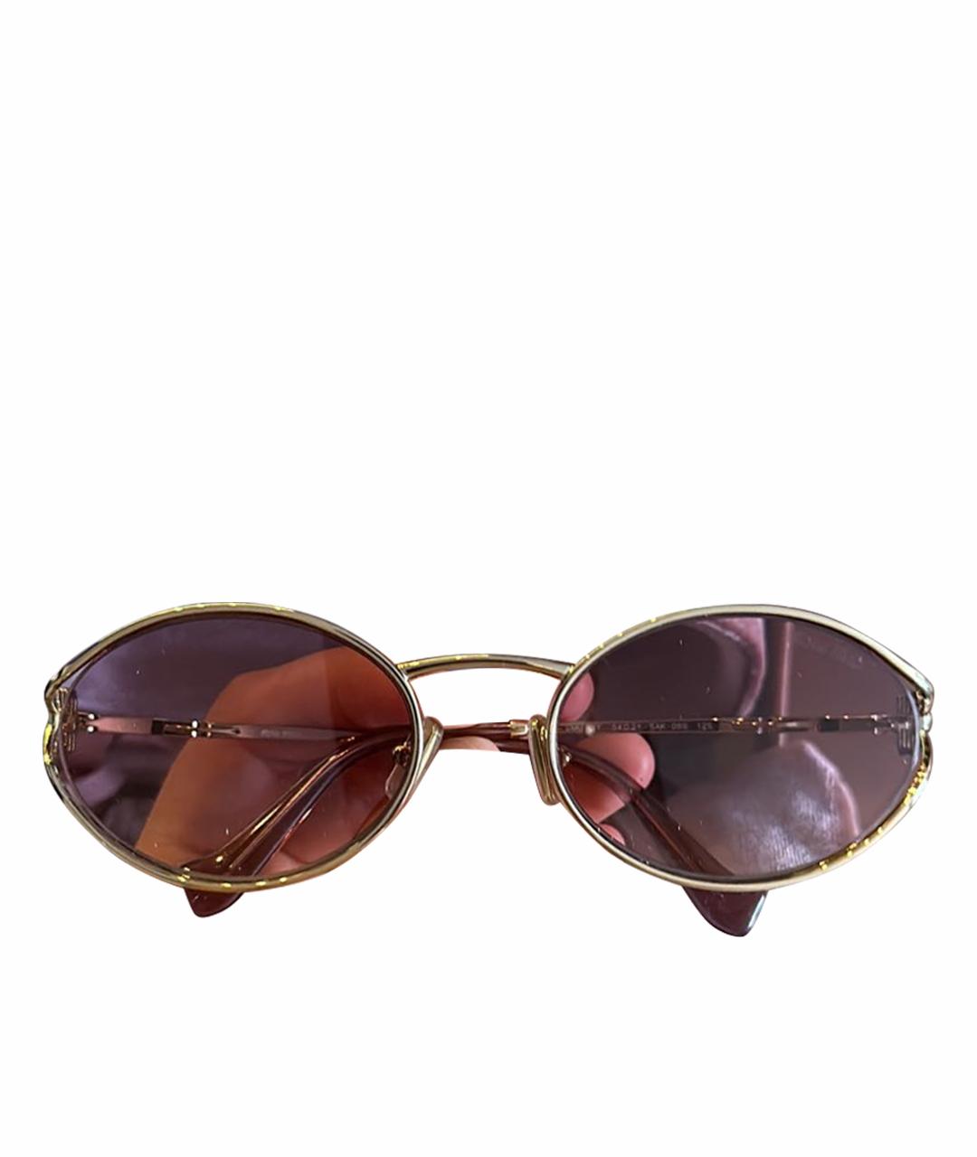 MIU MIU Розовые солнцезащитные очки, фото 1