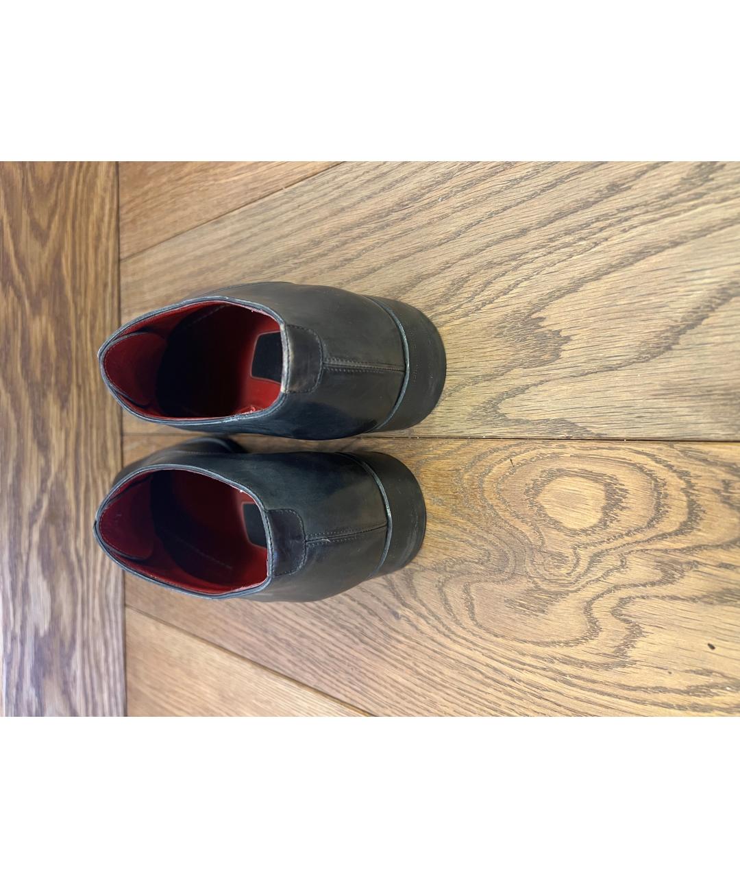 STEFANO RICCI Черные туфли из лакированной кожи, фото 3