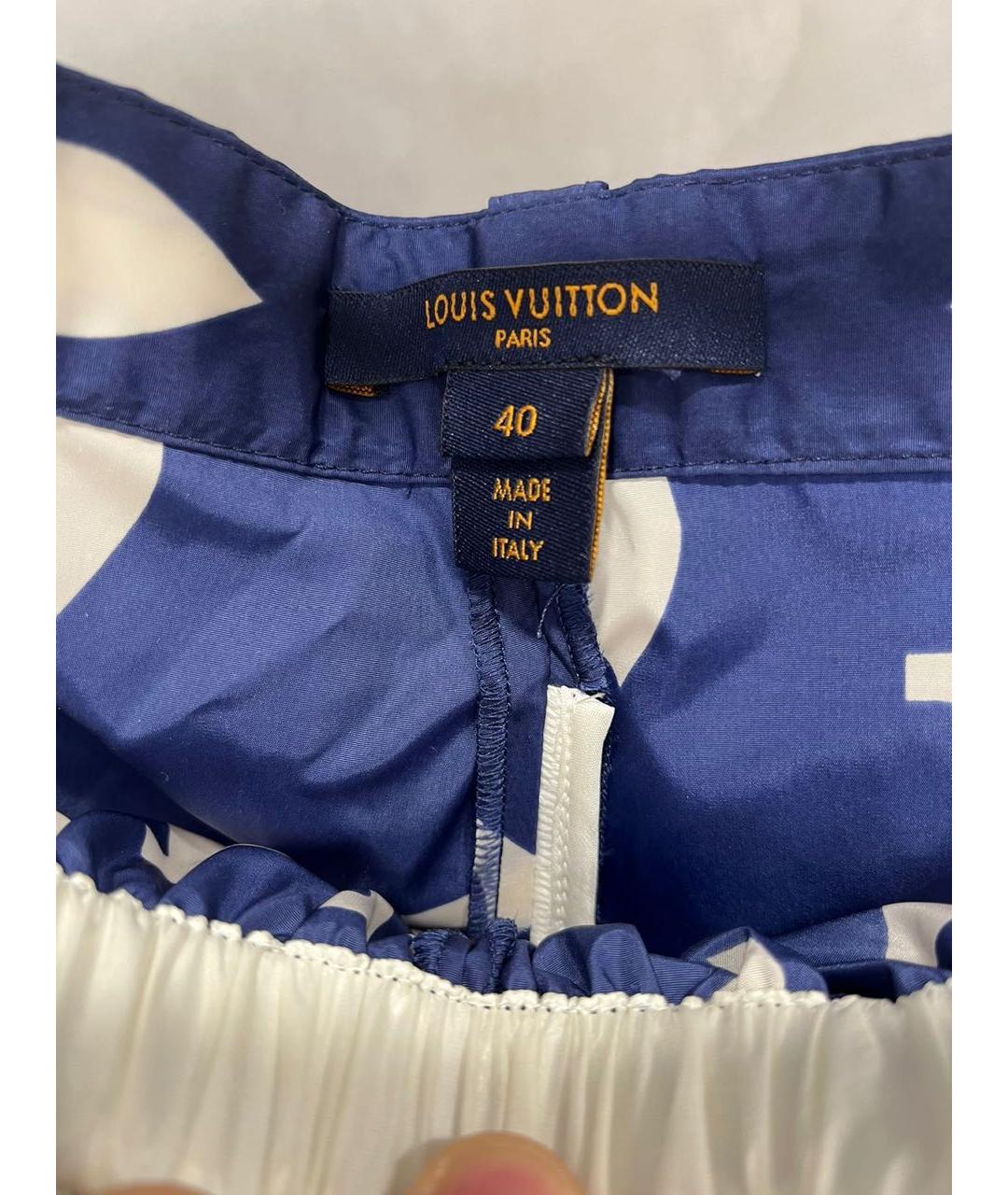 LOUIS VUITTON PRE-OWNED Синий полиамидовый спортивные костюмы, фото 7