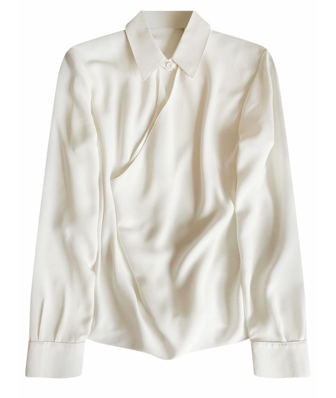 BALENCIAGA Белая вискозная блузы, фото 1