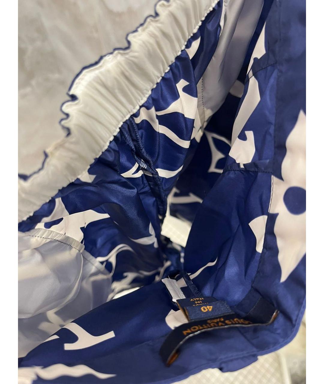 LOUIS VUITTON PRE-OWNED Синие полиамидовые шорты, фото 6