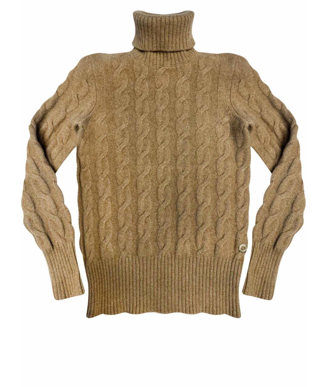 LORO PIANA Бежевый кашемировый джемпер / свитер, фото 1