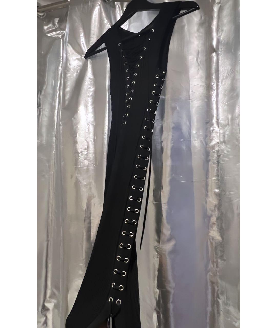 DAVID KOMA Черное коктейльное платье, фото 4