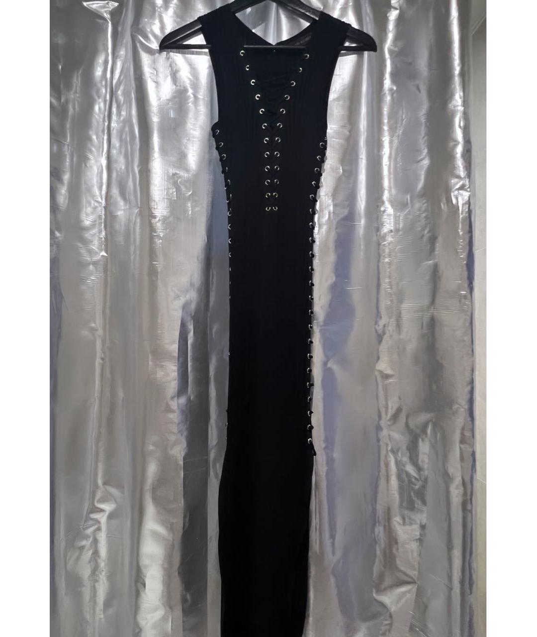 DAVID KOMA Черное коктейльное платье, фото 7