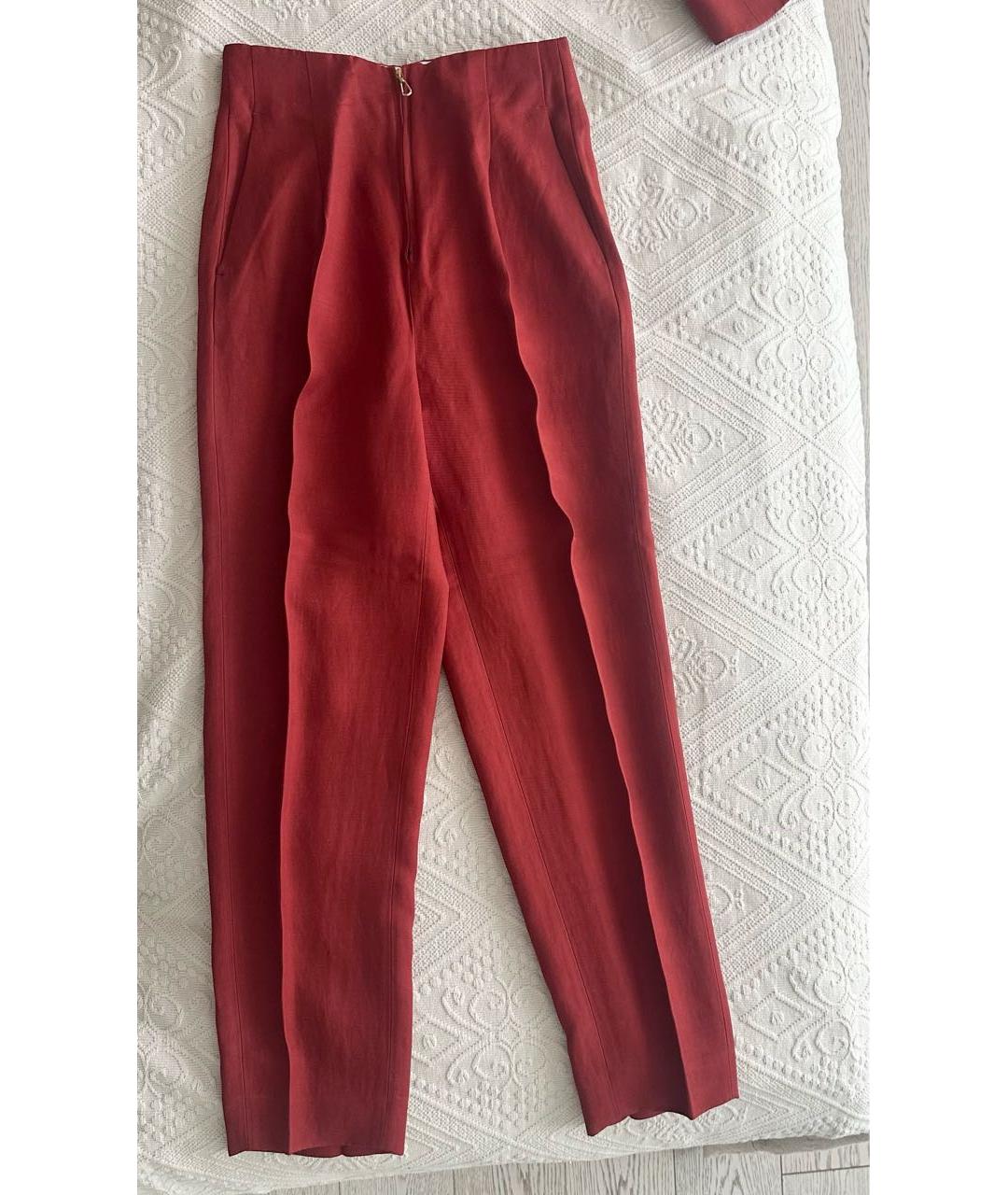 SANDRO Красный костюм с брюками, фото 4