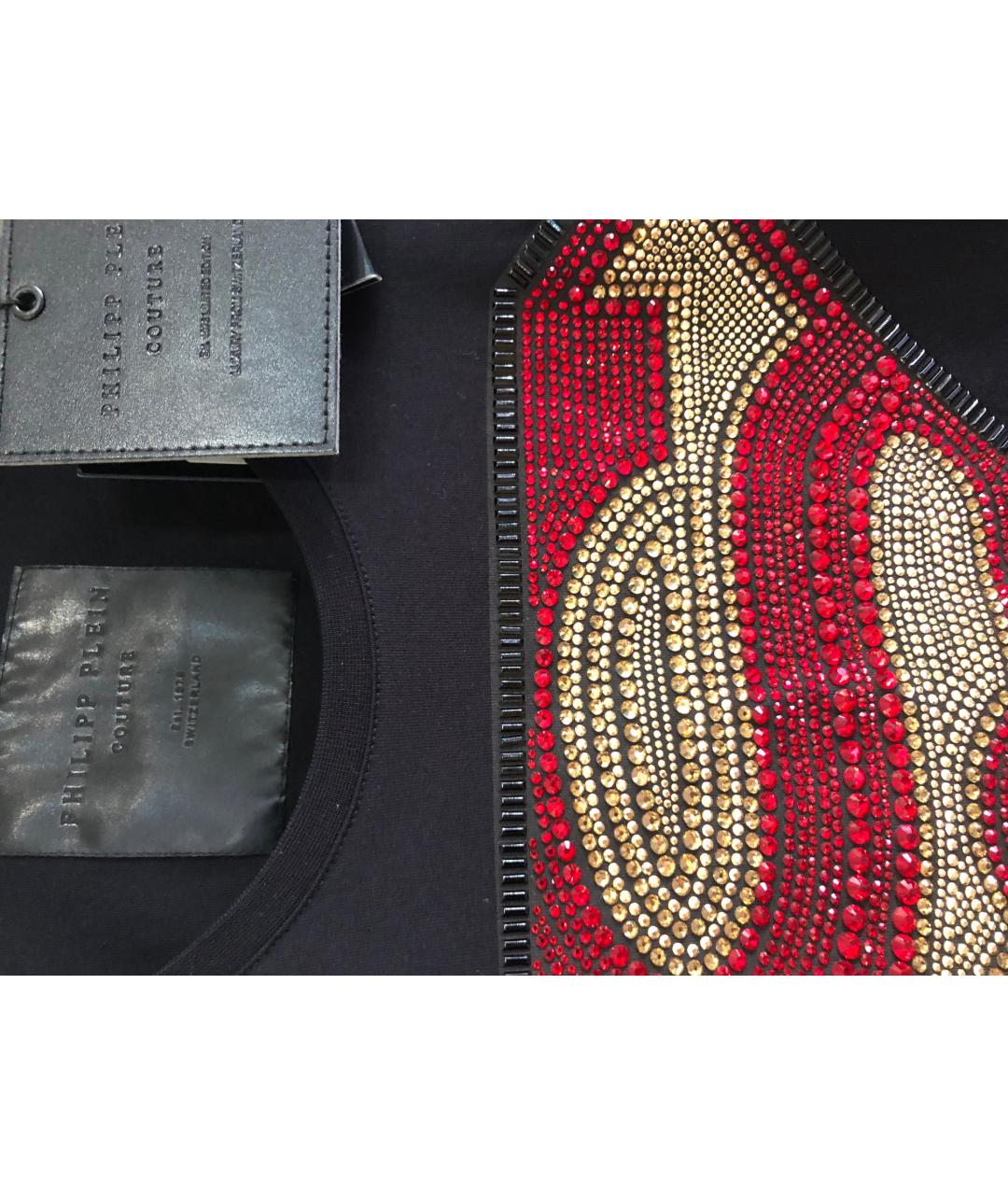 PHILIPP PLEIN Черная футболка, фото 4