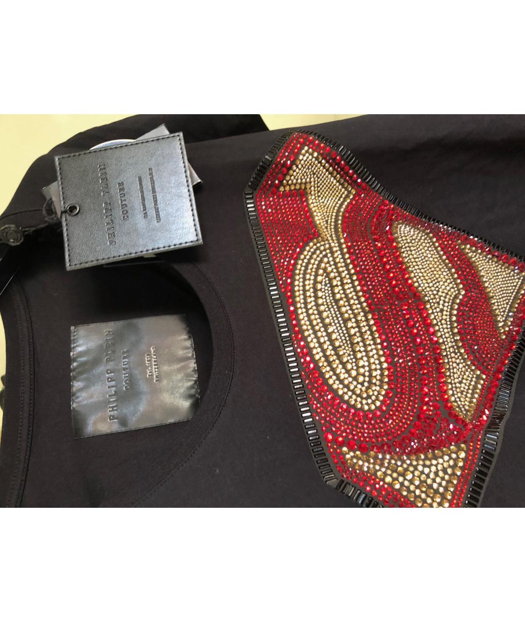 PHILIPP PLEIN Черная футболка, фото 3