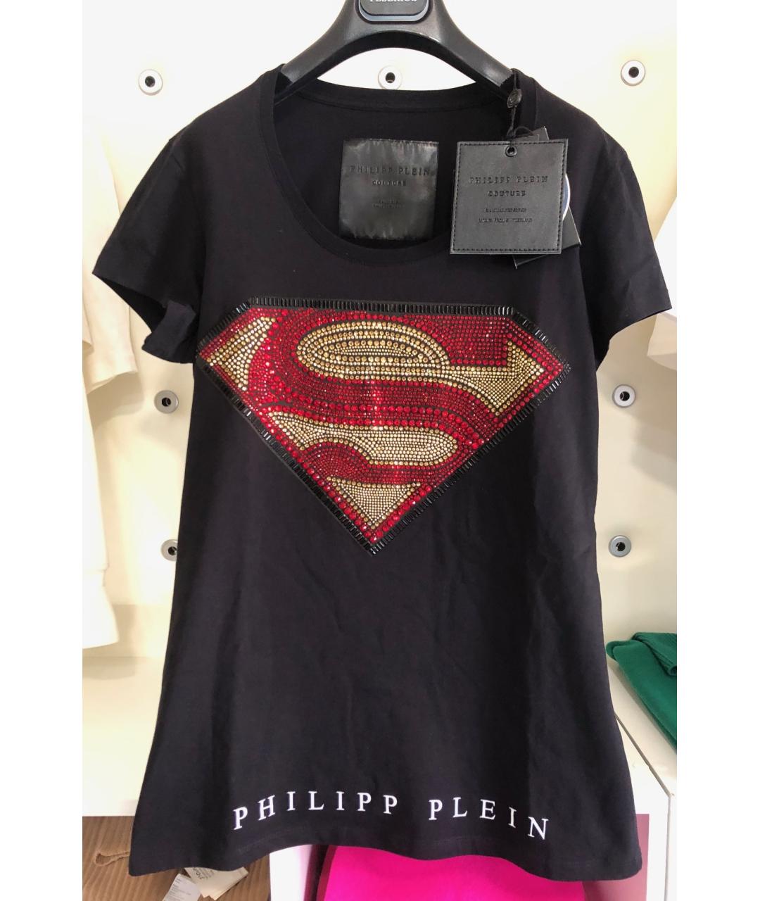 PHILIPP PLEIN Черная футболка, фото 5