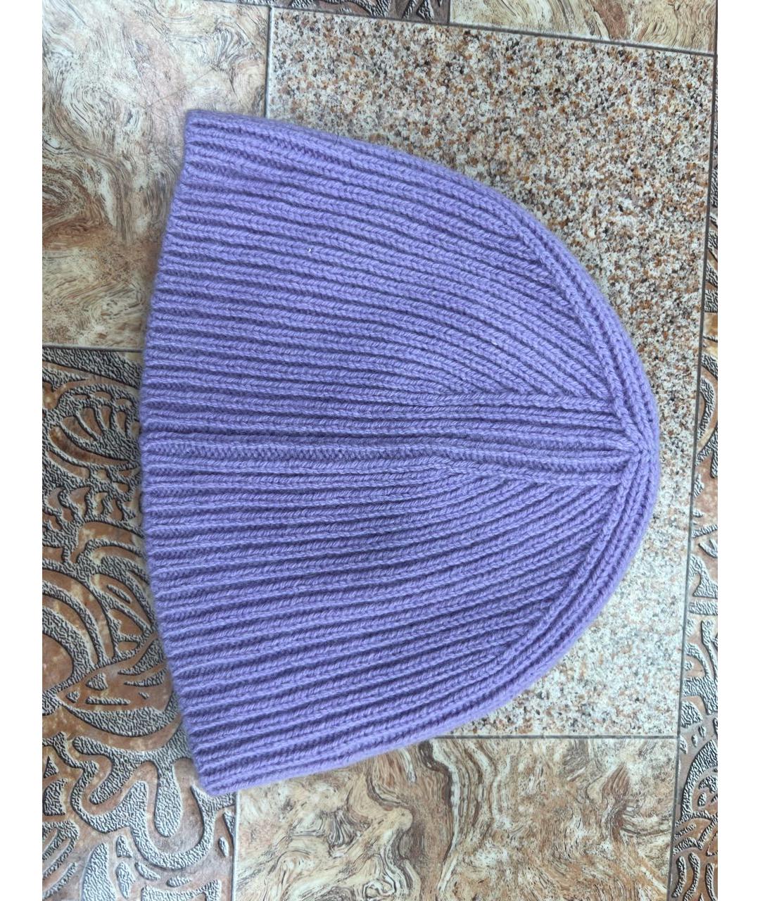 THE PANGAIA Фиолетовый кашемировый шарф, фото 2